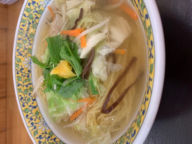 道の駅もてぎのゆず塩ラーメン